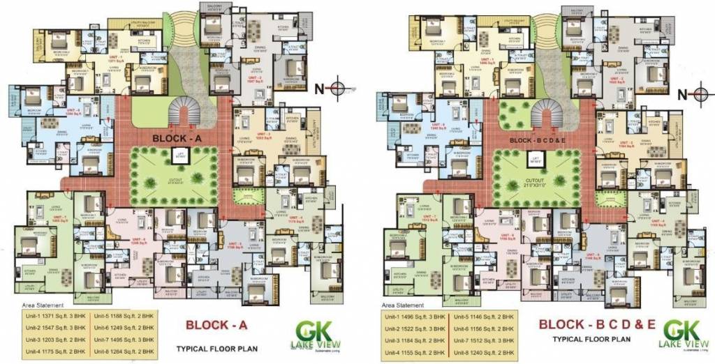 1522 Sq Ft 3 Bhk 3t East Facing Apartment For Sale At Rs 57 00